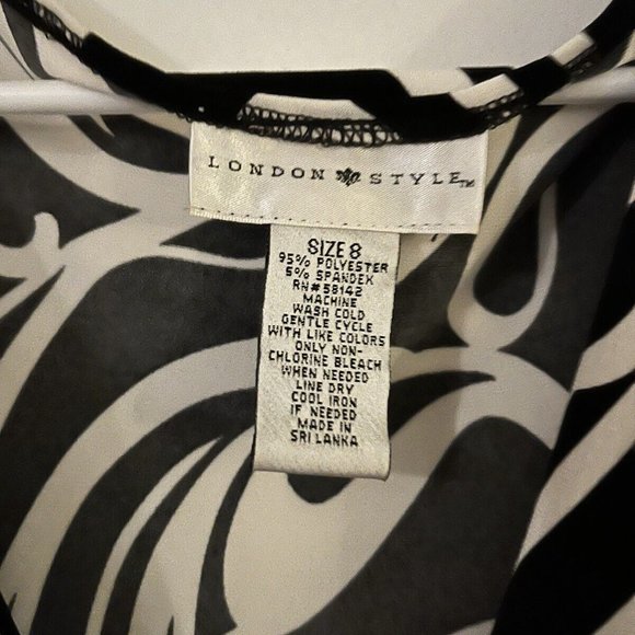 PACK OF 3 SUMMER DRESSES (LONDON TIMES , LONDON STYLE, PERCEPTIONS) SLEEVELESS - Picture 3 of 13